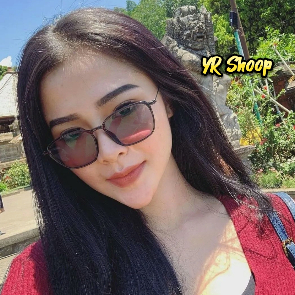 kacamata photocromic lensaradiasi cocok untuk wanita pria kaca mata standar optik gaya terbaru terla