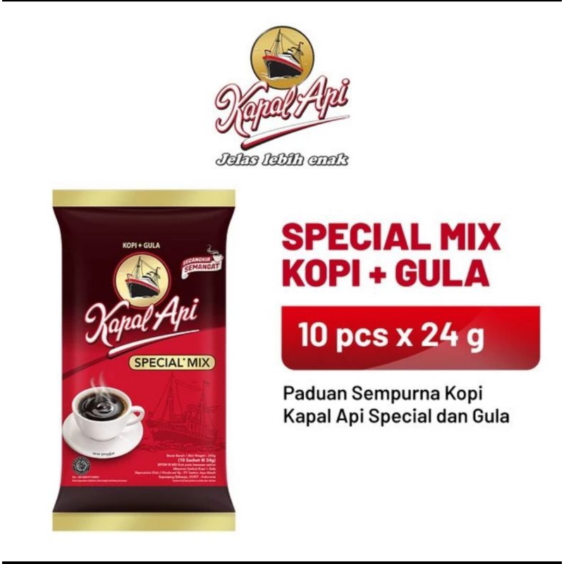 

Kapal Api Special Mix 1 Renceng isi 10 pcs