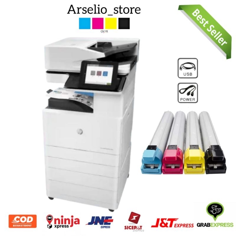 Hp laserjet color managed E77830 A3