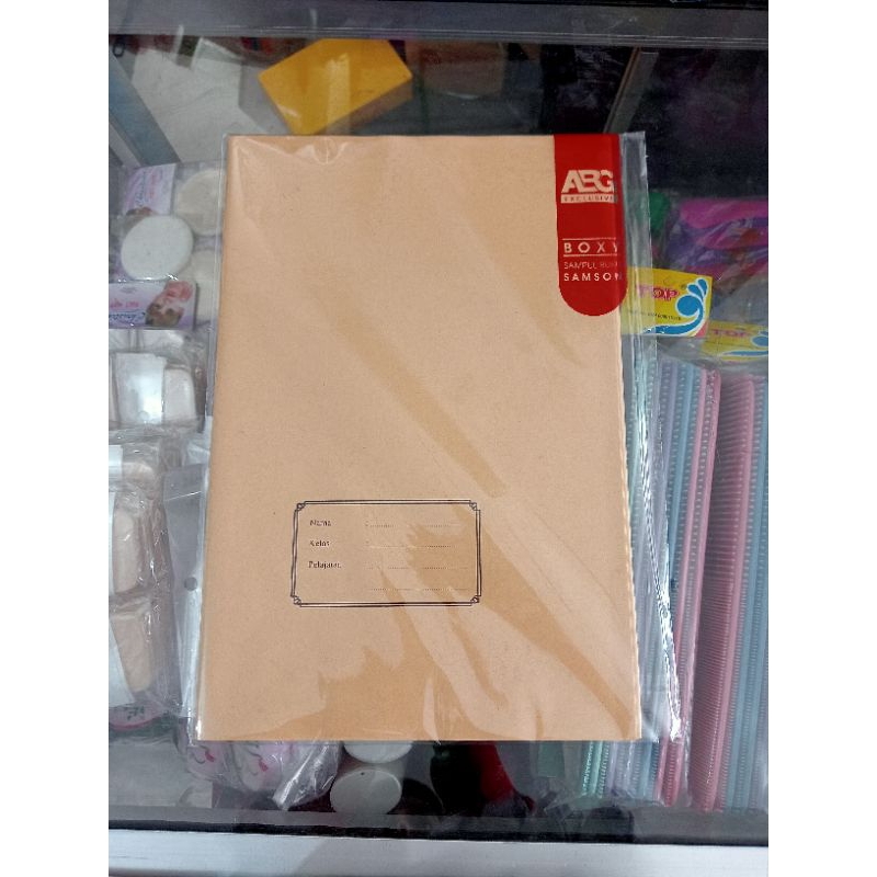 

TOKO RAHAYU - ABG SAMPUL BUKU BOXY KERTAS COKLAT 1 PAK ISI 20 LEMBAR