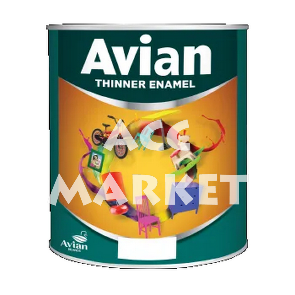 Thinner Enamel Avian 1 Liter Tiner Pengencer Cat
