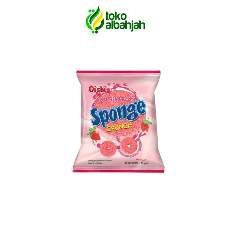 

Oishi Sponge Crunch Strawberry 28gr