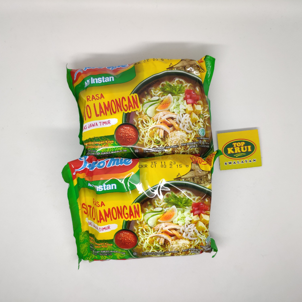 

Indomie Mie Instan Rasa Soto Lamongan