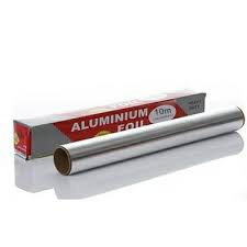 

Kertas Panggang Aluminium Foil Bahan Food Grade - 10x30cm