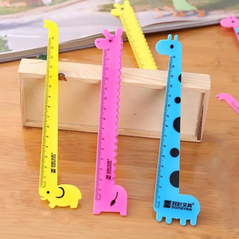 

Penggaris Cute Model Jerapah Motif Random Cute Cartoon Ruler kids