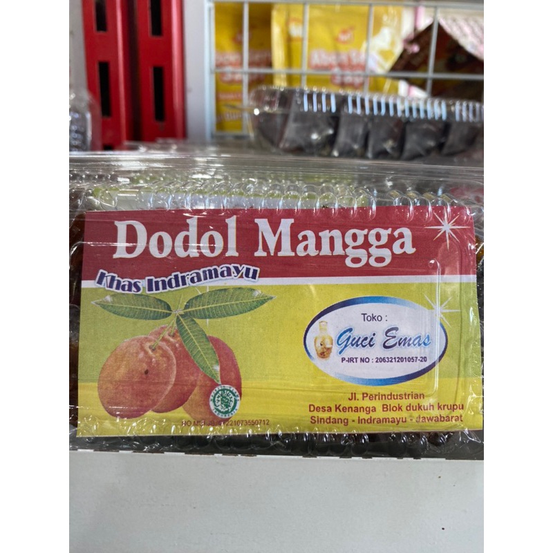 

Dodol mangga cap guci emas khas indramayu