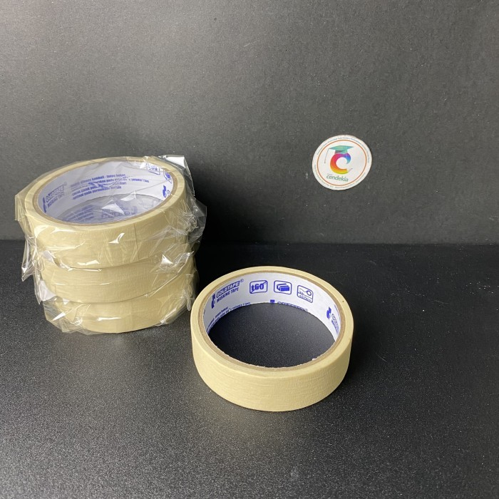 

Masking Tape Isolasi Selotip Kertas GOLDTAPE 1inch 24mm x 11m