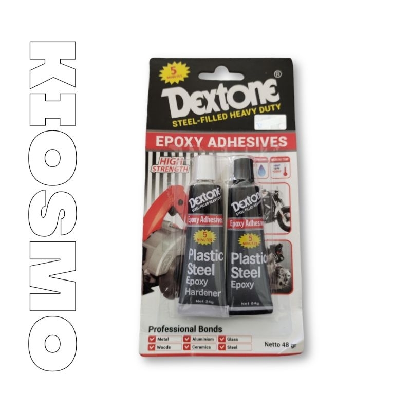 

Lem Campur - Lem Besi Dextone 5 Menit 48gr Original