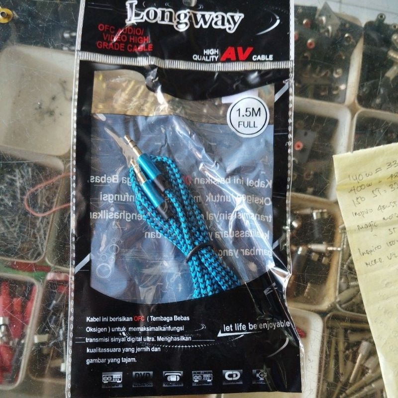 Kabel AUX mini 1 in 1 1,5M