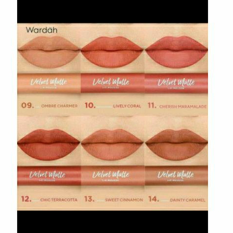 Lipstik Wardah Velvet