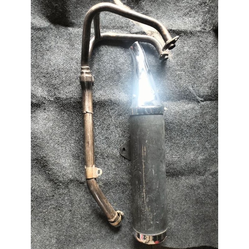 knalpot standar Kawasaki ninja 250 karbu