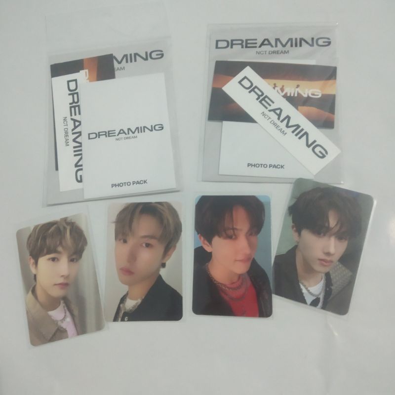 PC RENJUN JISUNG MD DREAMING STICKER LUGGAGE SET