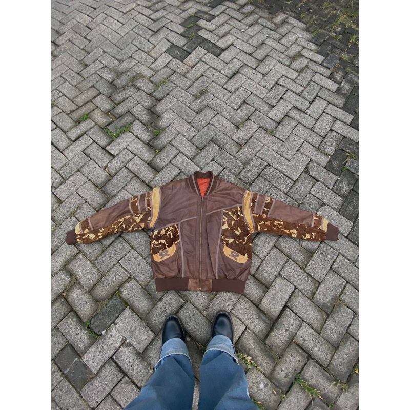 Leather Suede Vintage Jacket