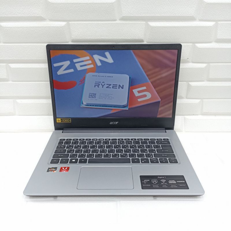 Laptop Acer Aspire 3 AMD Ryzen 5 3500U 8GB SSD 256GB MULUS 2ND