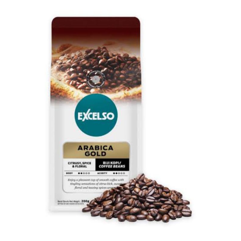 

Excelso Arabica Gold Coffee Beans/Biji Kopi