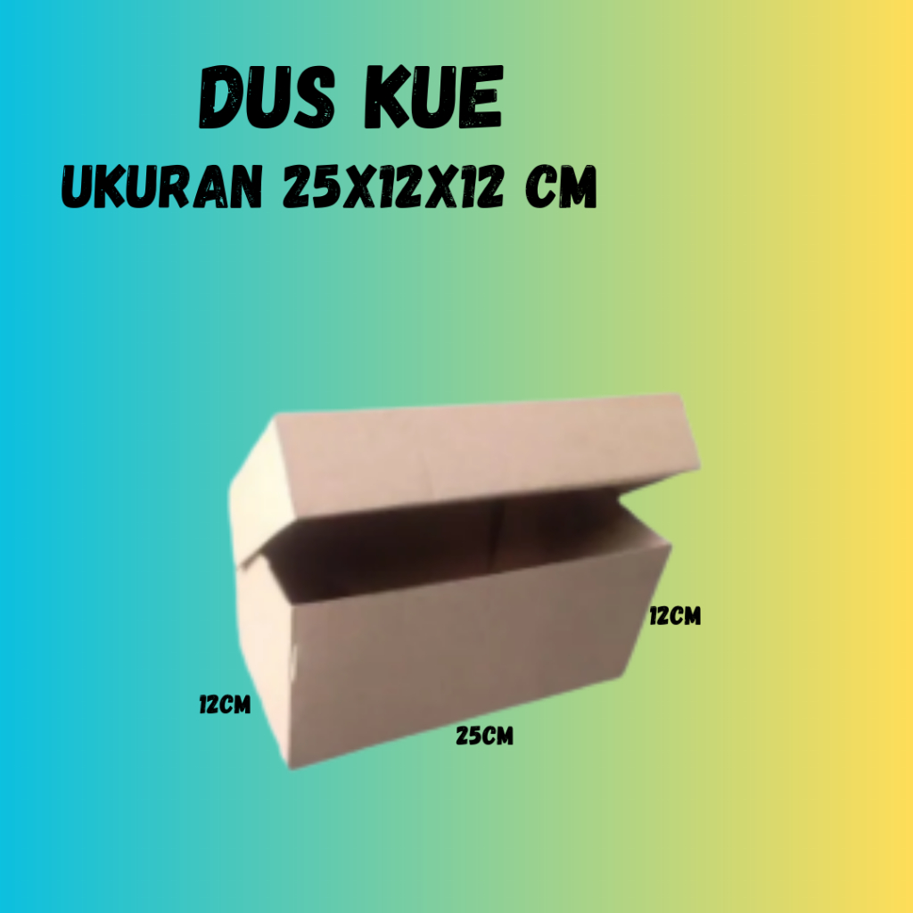 

Kardus Packing/Kardus Hampers E Flute Polos Ukuran 25x12x12 CM (Pembelian min 10pcs)
