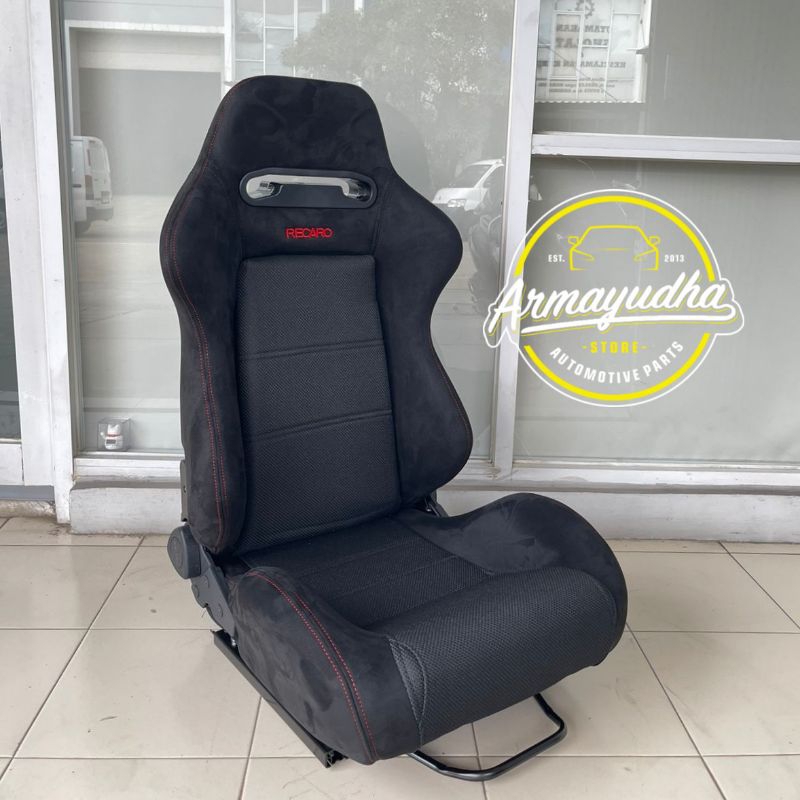 Jok Racing recaro SR3 Hitam suede Import Like Original