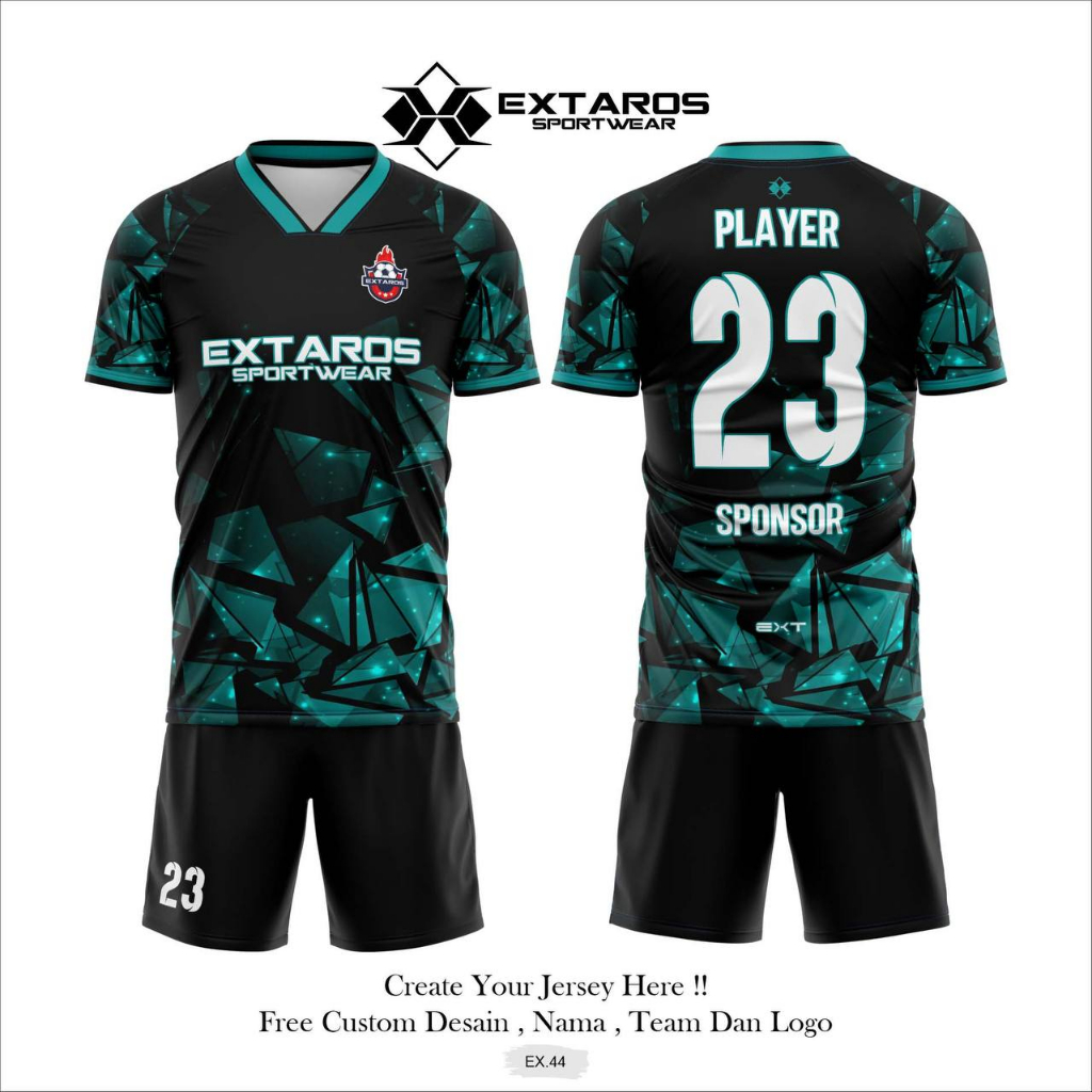 JERSEY FUTSAL FULL PRINT BAHAN PREMIUM FREE CUSTOM NAMESET LOGO SPONSOR