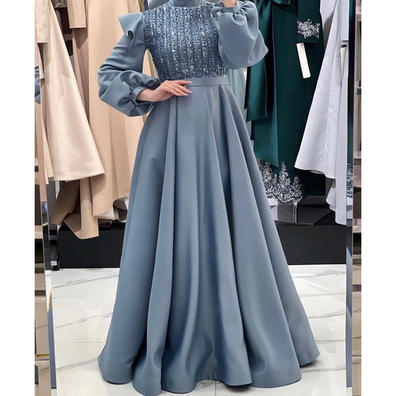 GAUN SYAKILA l GAUN TURKI GAUN BRIDESMAID GAUN KONDANGAN GAUN PESTA