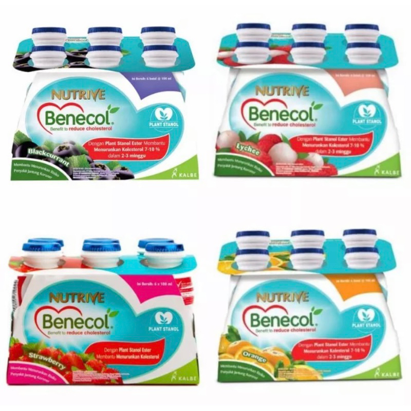 

NUTRIVE BENECOL & FIBERSHOT 100ML 6 BOTOL