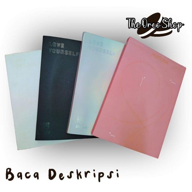 ADA PC TAEHYUNG V J-HOPE Album BTS Set Love Yourself LY Her Tear Answer Map of The Soul:Persona Phot