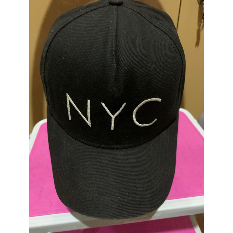 Topi Cap sekon New Era NY hitam