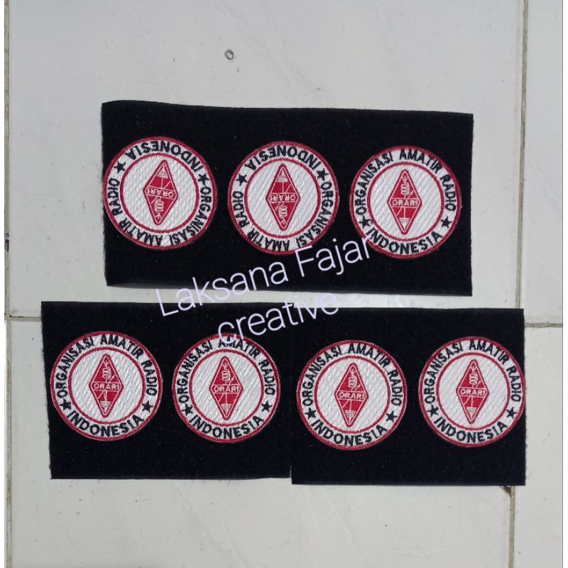 logo bordir ORARI perekat