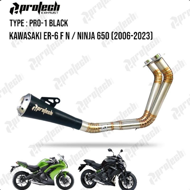 Kawasaki 650 — PRO1 · Black — foto 2