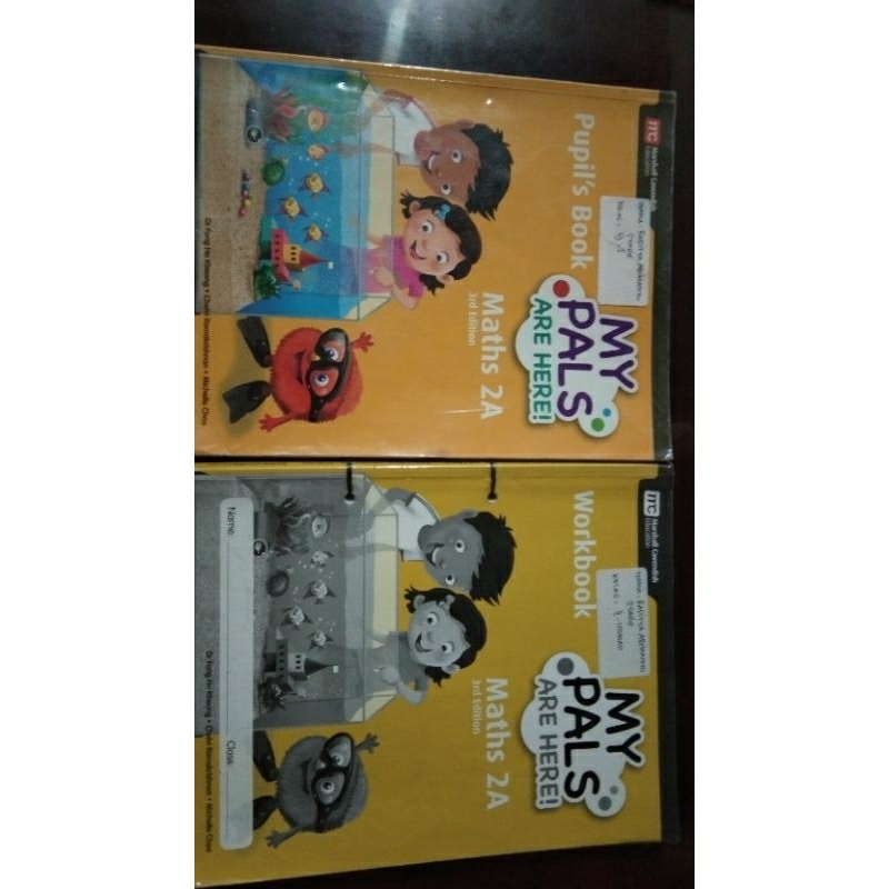 

May Pals Maths 2A Pupil book & Workbook 2A 3rd edition