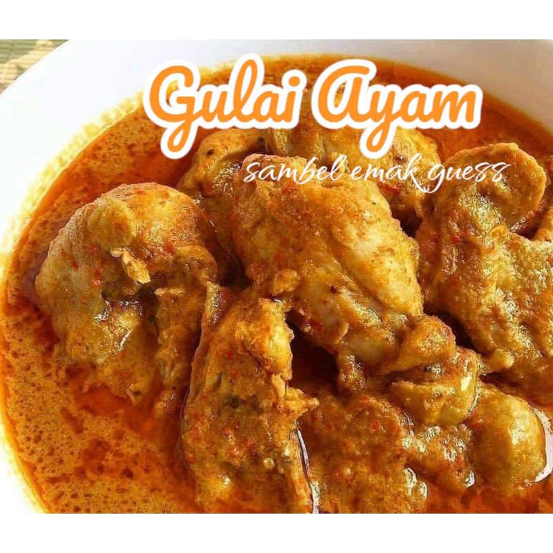 

GULAI AYAM/7 POTONG ( BUMBUNYA MERESAP DAN BERASA BANGET )
