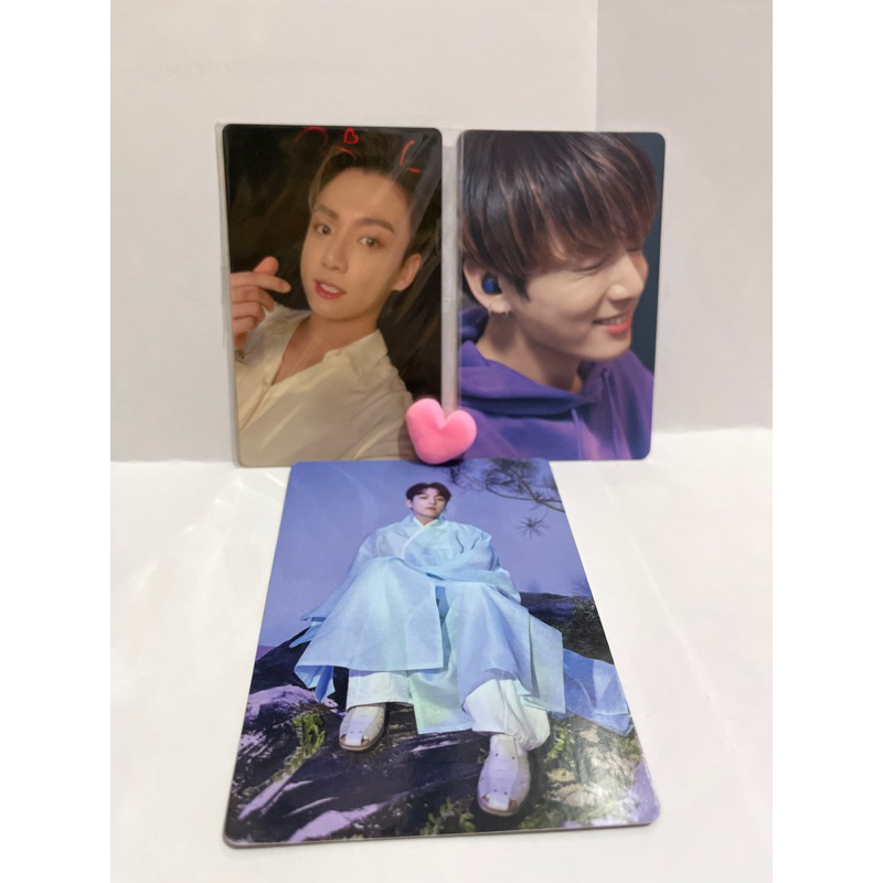 OFFICIAL BTS JUNGKOOK HOLOGRAM LUCKY DRAW GRAMMY JPN Fanclub BE DELUXE PHOTOCARD