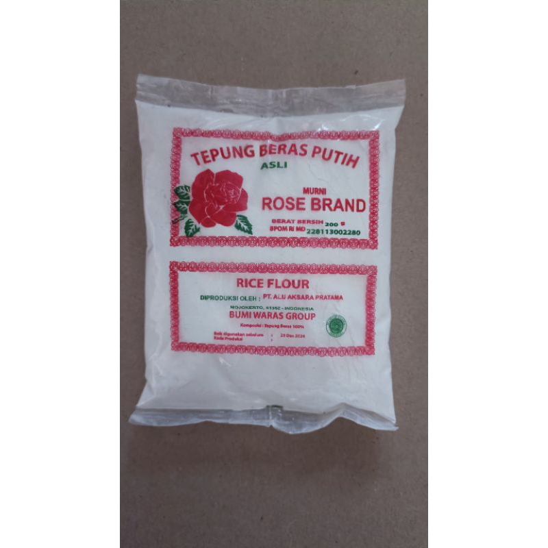 

Rose Brand / Tepung Beras Rose Brand / Tepung Beras - 200 Gram