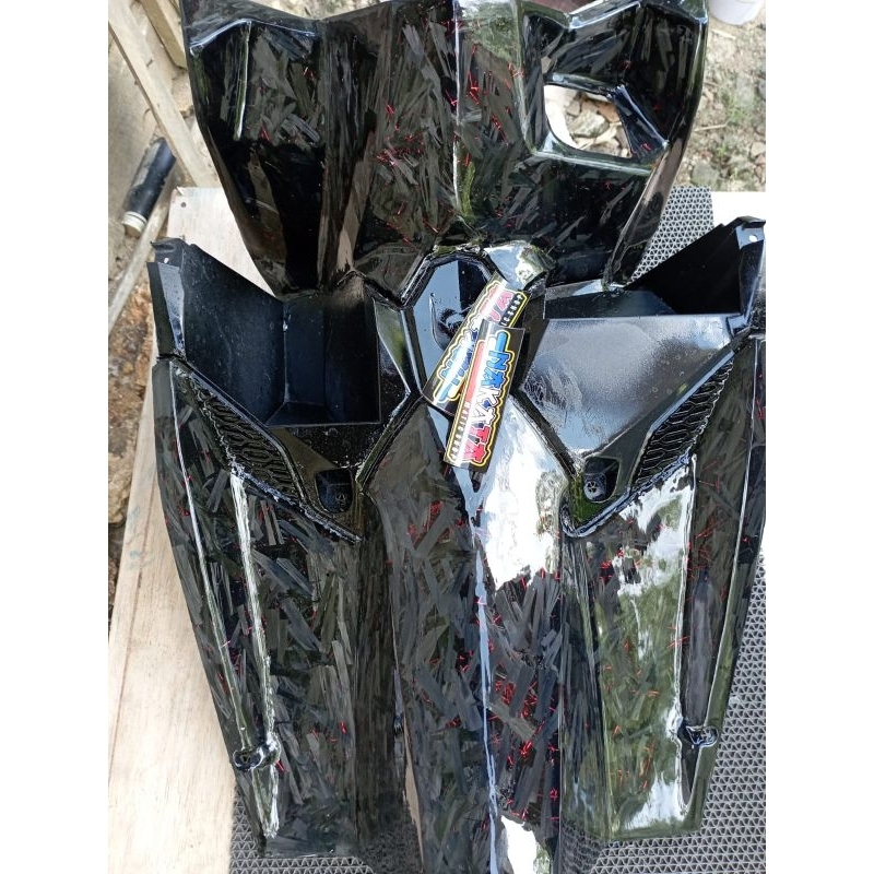 legsil cover kunci depan honda vario 125 led old dan vario 150 led old carbon forged kevlar tutup la