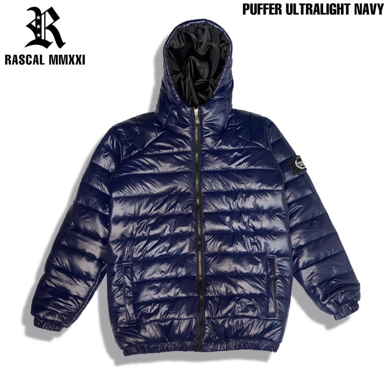 jaket rascal puffer ultralight navy