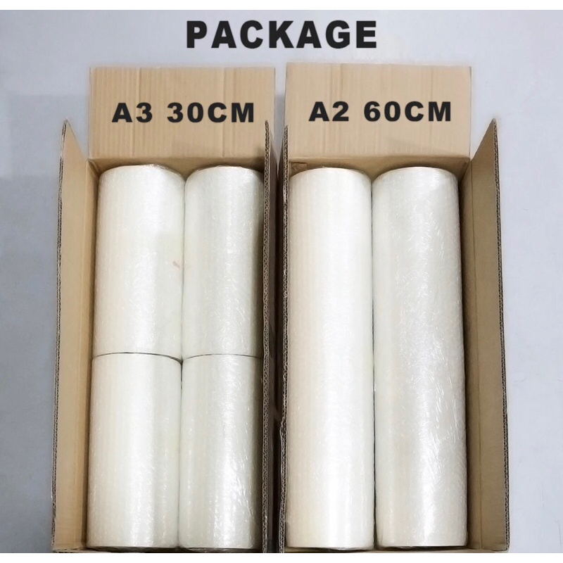 

mh Pet Film DTF 60cm Premium Quality(Atas Glossy Dan Bawah Doff)