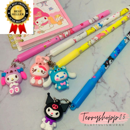 

Pulpen Gantungan Boneka Sanrio Kuromi Purin Melody Cinamonrol Hello Cute Murah Cod