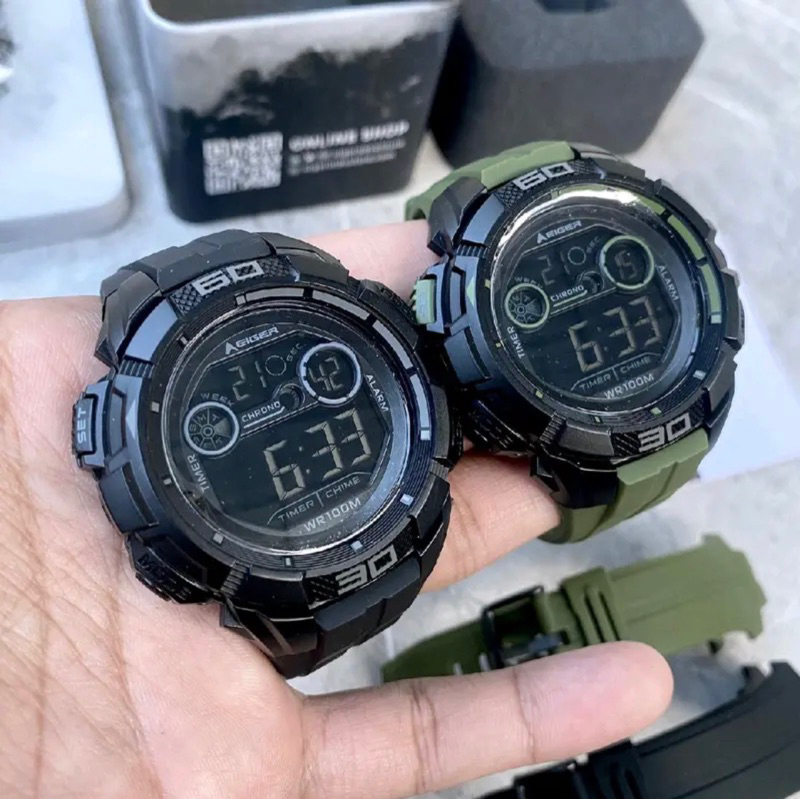 JAM TANGAN EIGER1989 ATACA 4.1 WATCH ORIGINAL