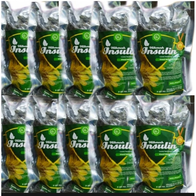 

Herbal teh daun insulin kering 30gr ( paket 10 pcs )