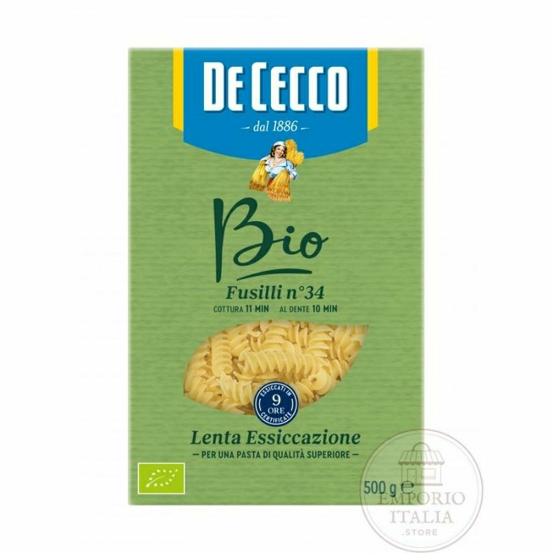 

DE CECCO Bio Fusilli N.34 Pasta 500g