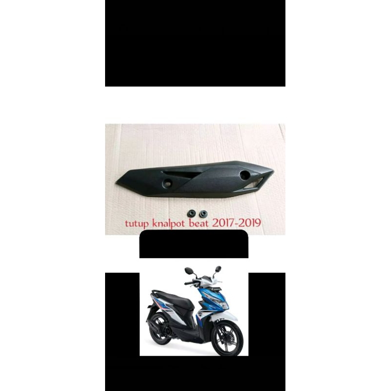tutup knalpot beat 2017-2019