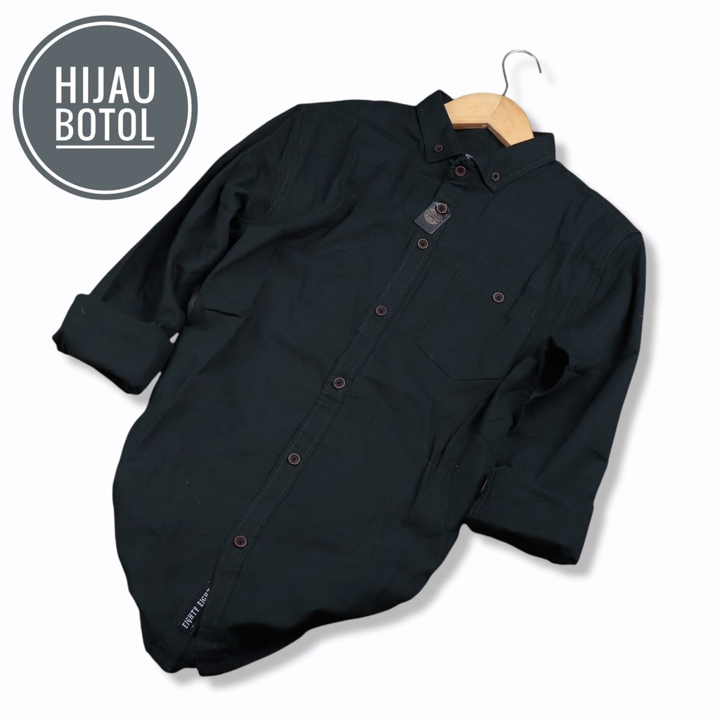 KEMEJA POLOS LENGAN PANJANG BRILL EIGHTY EIGHT 88