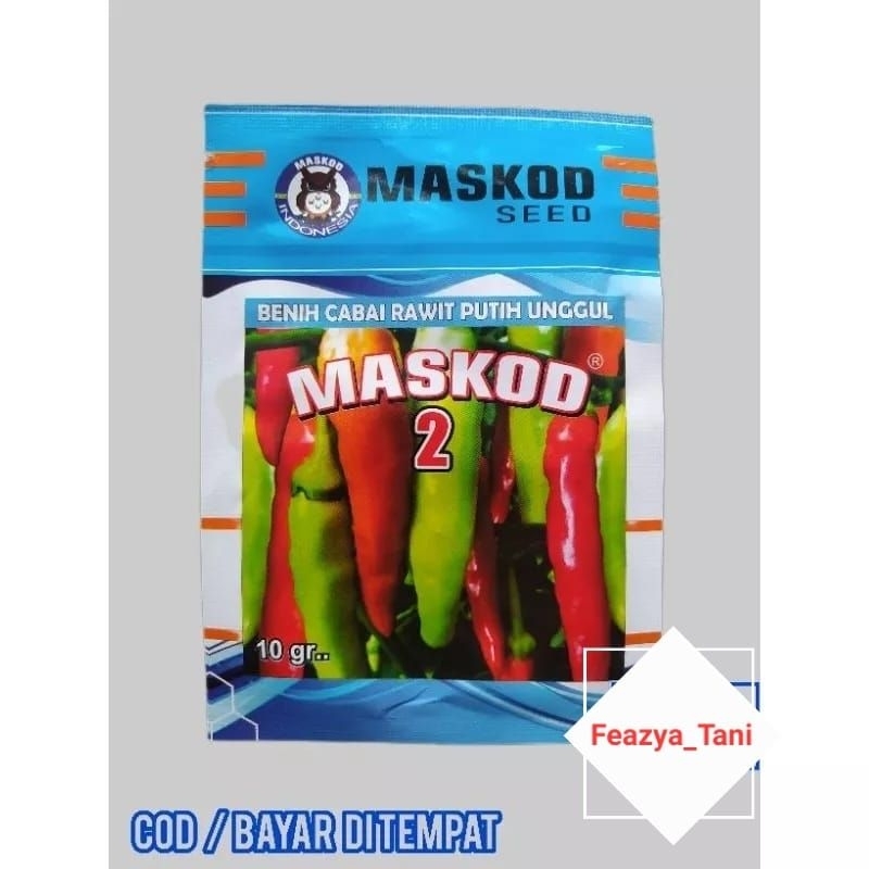 Bibit Cabai | Benih Cabe Rawit Merah | Biji Cabe Merah Rawit MASKOD 2 By MASKOD SEED