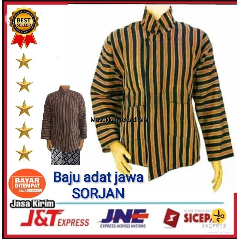 Baju adat jawa  SORJAN SOLO -YOGYES