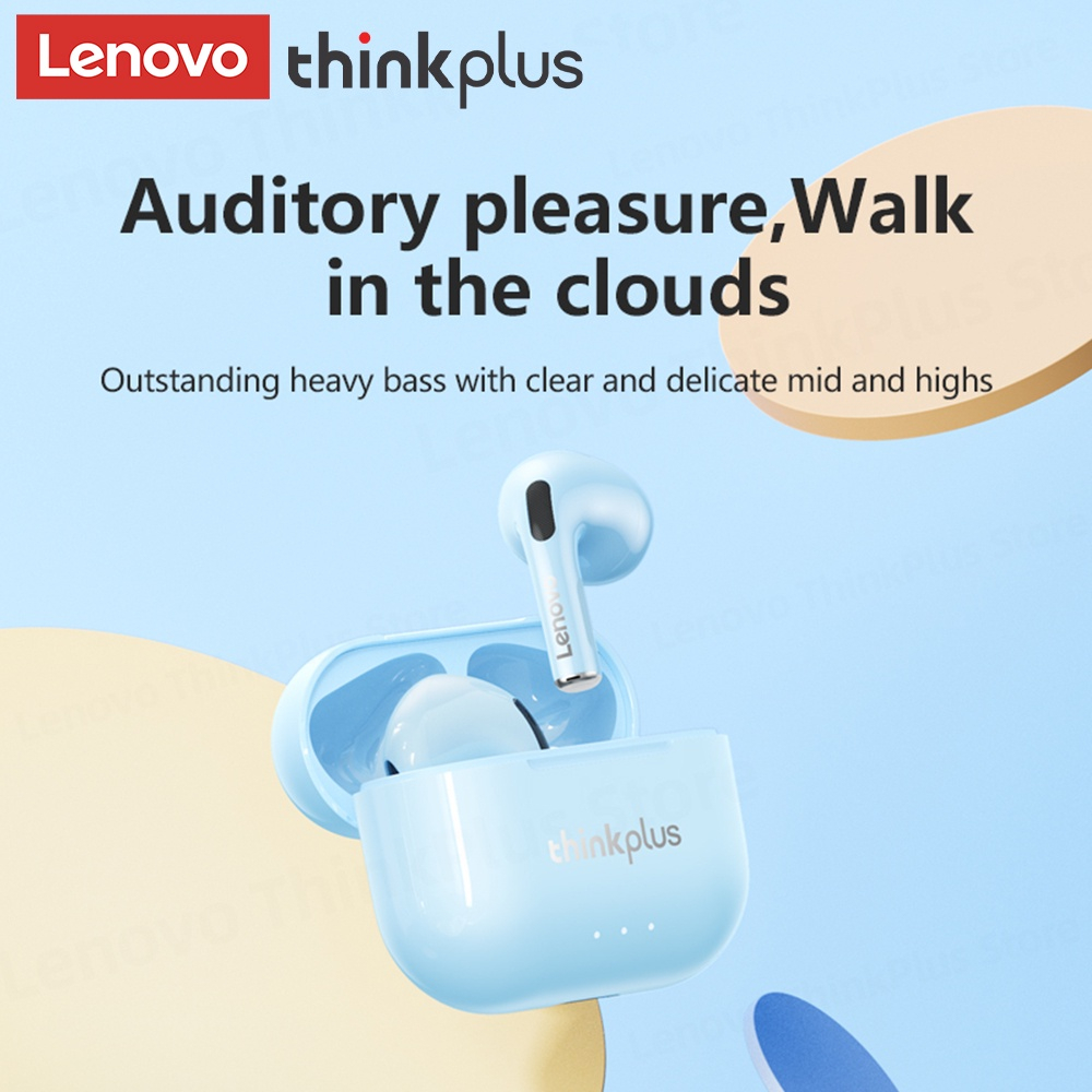 Thinkplus Lenovo LP40 Plus TWS Bluetooth Headset Headphone Earphone samsung