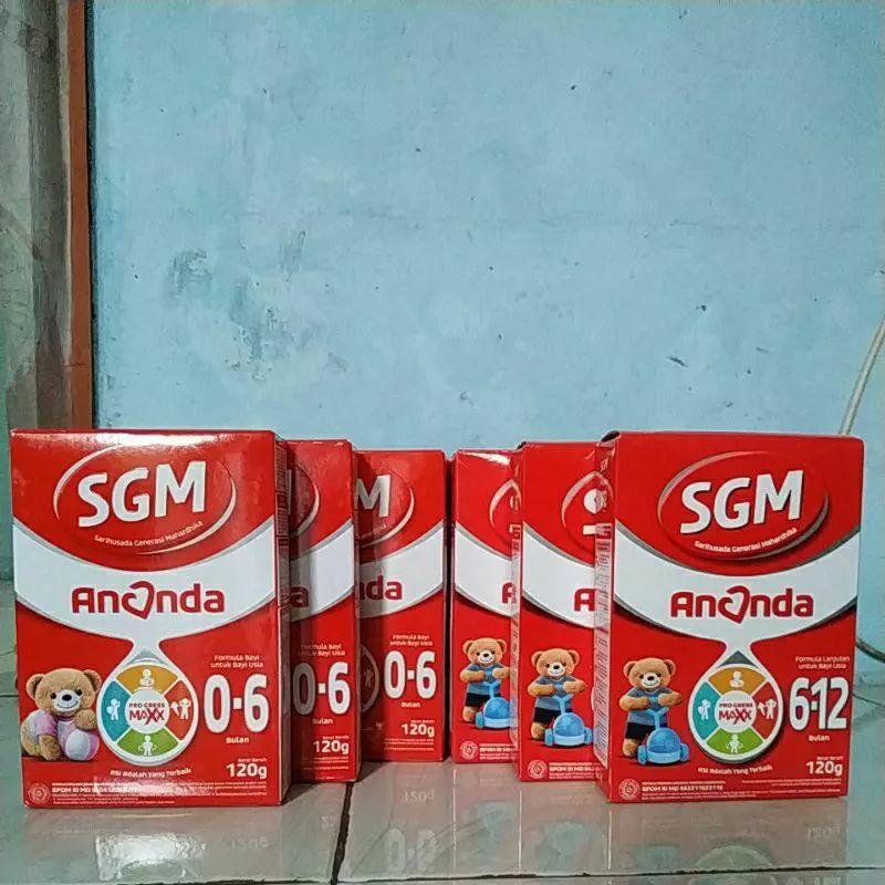 Susu Sgm 0-12m vanilla 120gr