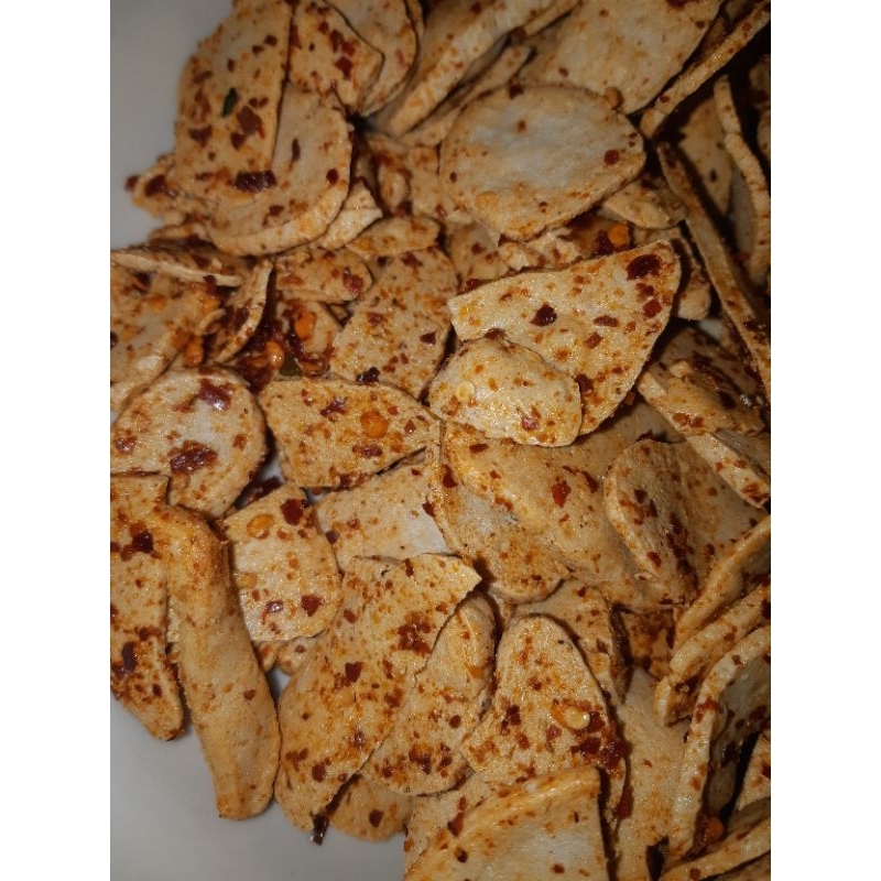 

keripik basreng pedas daun jeruk dapur mang uu