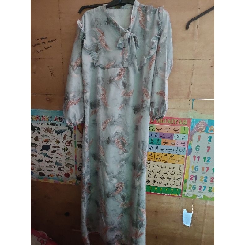 gamis Dior silk denim