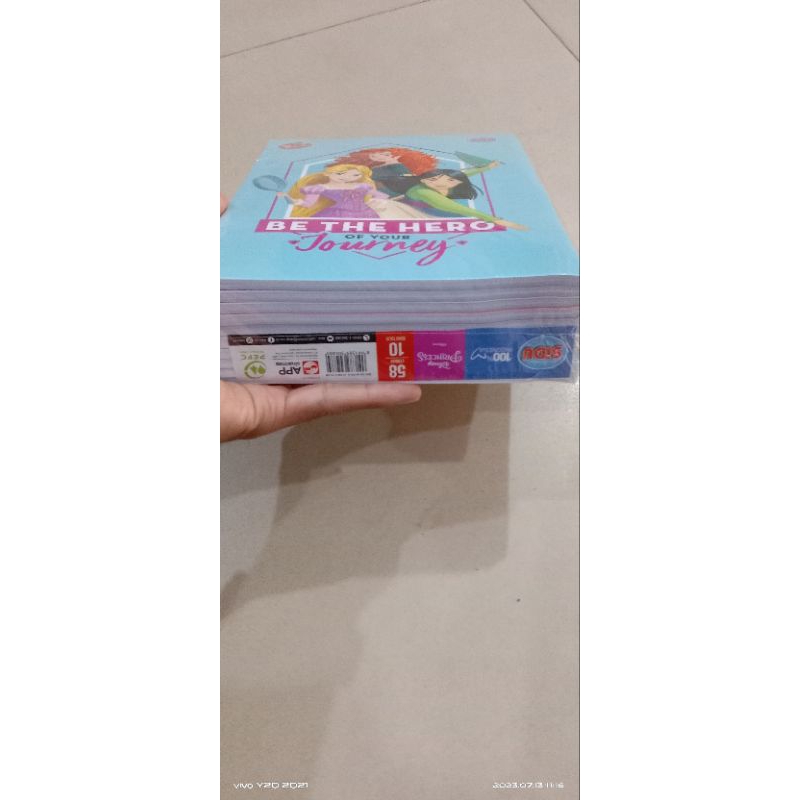 

Buku tulis SIDU 58 lembar ukuran quarto 1 pack / 10 pcs