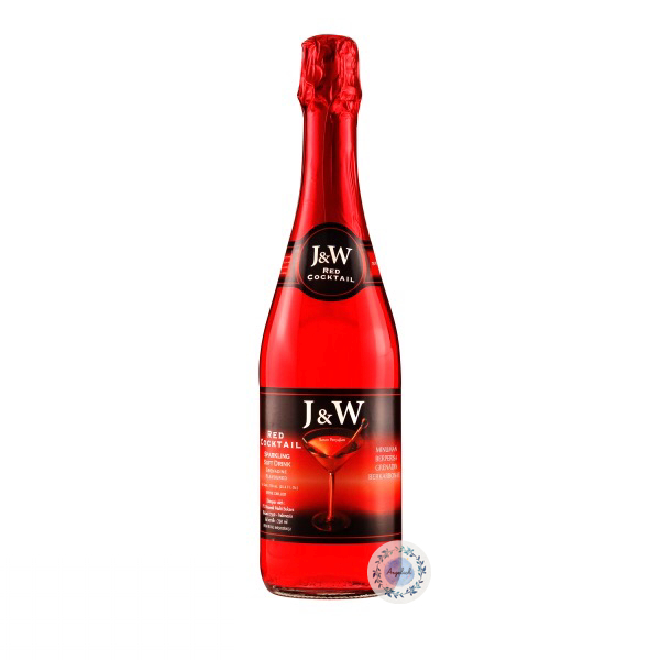 

Minuman J&W Red Cocktail Sparkling Soft Drink 750 ml