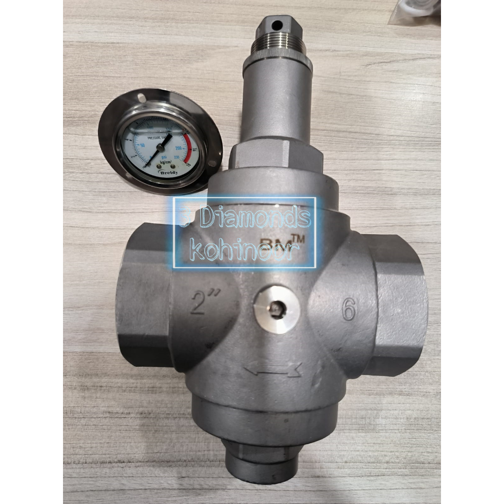 PRV SS304 PRESSURE REDUCING VALVE / PRV STAINLESS STEEL 2"